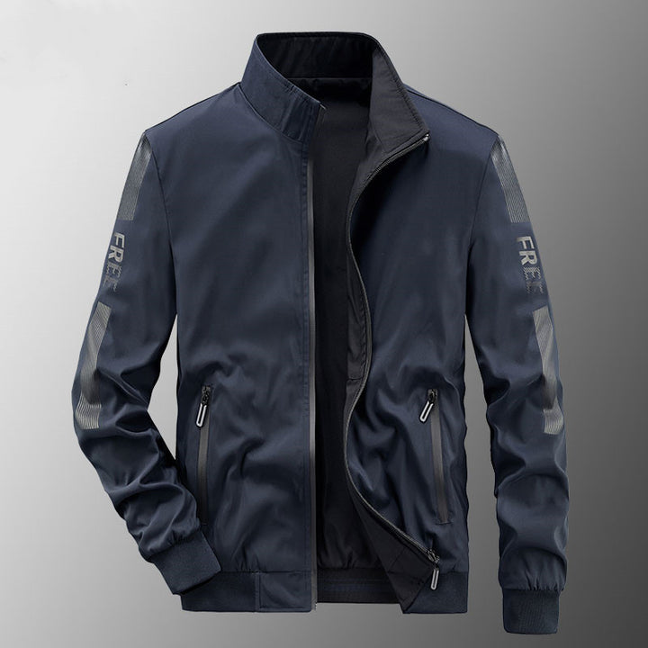 Herren Sportliche Windbreaker Jacke Echo Archiv