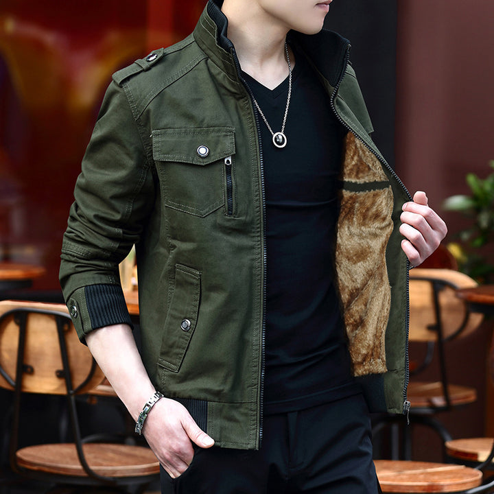 Herren Canvas-Fieldblouson Echoarchiv