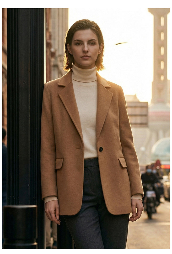 Damen Eleganter Wollblazer Echo Archiv