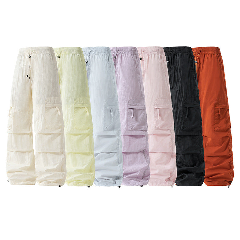 Damen Cargo-Hose mit elastischem Bund und Taschen Echo Archiv