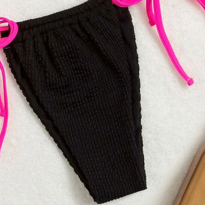 Damen Triangel-Bikini mit verstellbaren Kordeln Echo Archiv