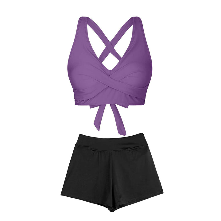 Damen Zweiteiliger Badeanzug mit floralem Design Echo Archiv