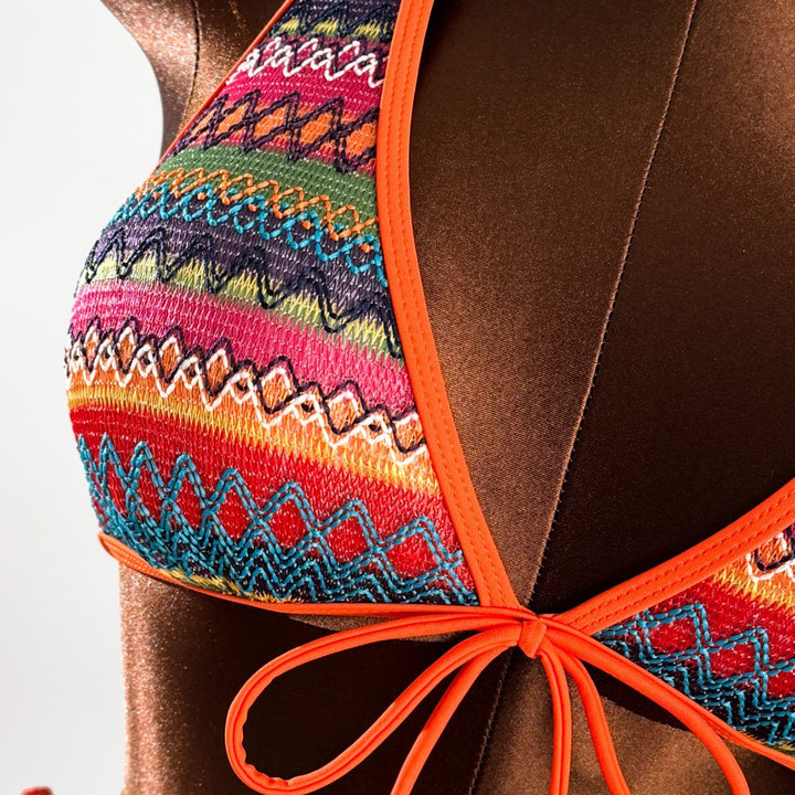 Damen Bikini mit trendigem Allover-Muster Echo Archiv