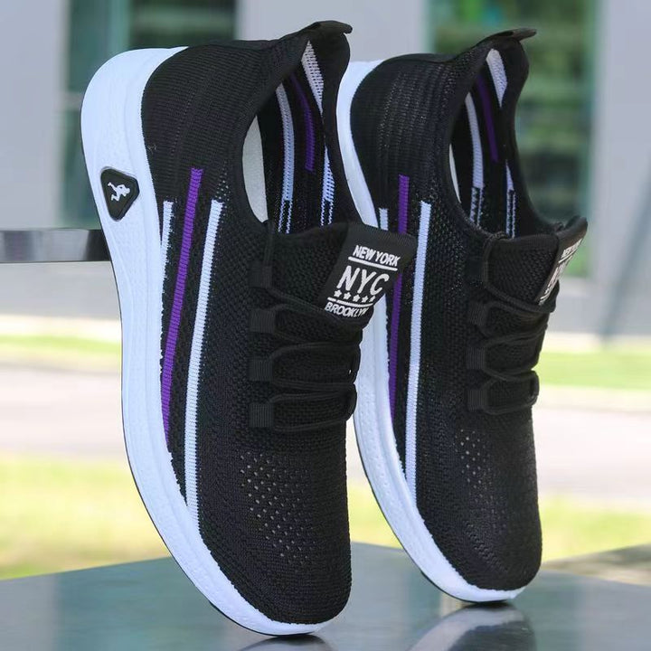 Damen Sportliche Sneakers mit atmungsaktiver Struktur und flexibler Dämpfung Echo Archiv