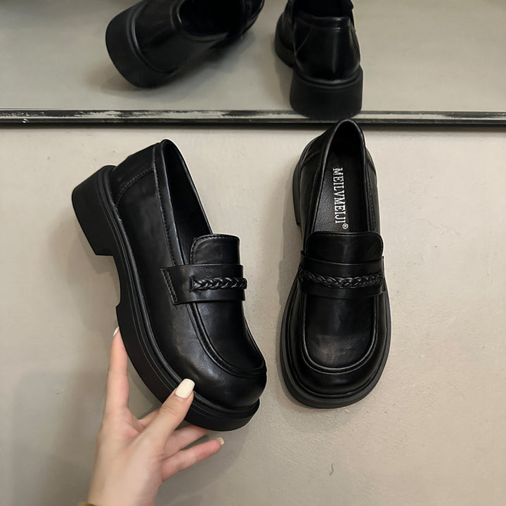 Damen Modische Mokassins mit geflochtenem Design Echo Archiv