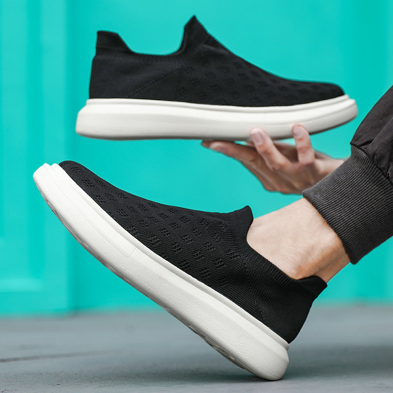 Unisex nan leichter Strick-Slipper mit perforierter Atmungsstruktur und dämpfender Leichtsohle Echo Archiv