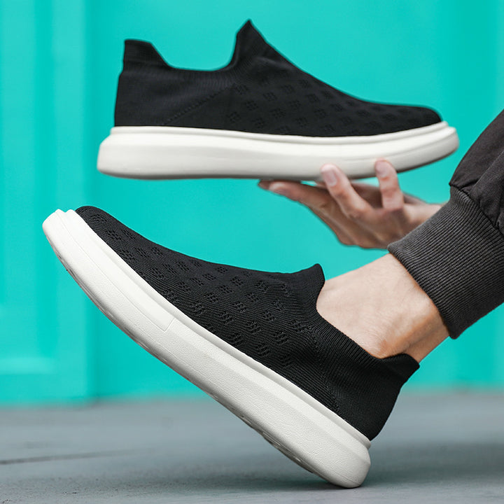 Unisex nan leichter Strick-Slipper mit perforierter Atmungsstruktur und dämpfender Leichtsohle Echo Archiv