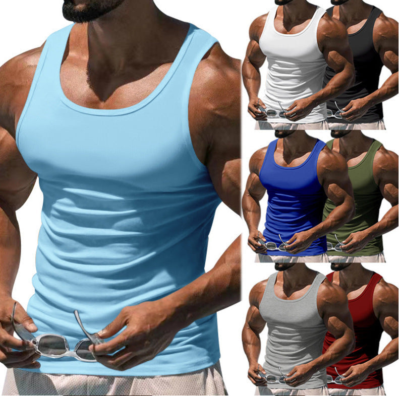 Herren Atmungsaktives Sport-Tanktop mit körperbetontem Schnitt Echoarchiv