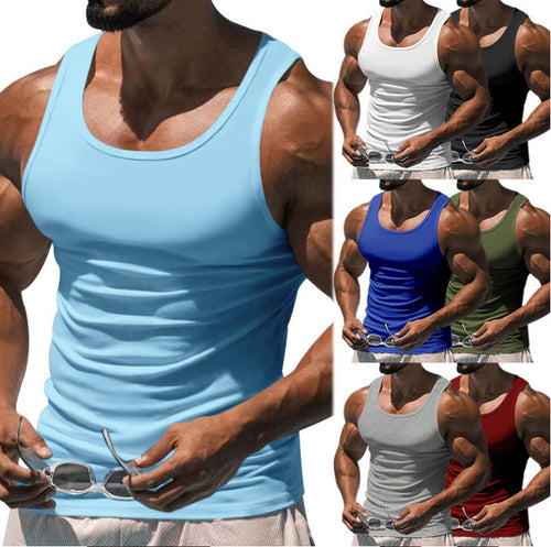 Herren Atmungsaktives Sport-Tanktop mit körperbetontem Schnitt Echoarchiv