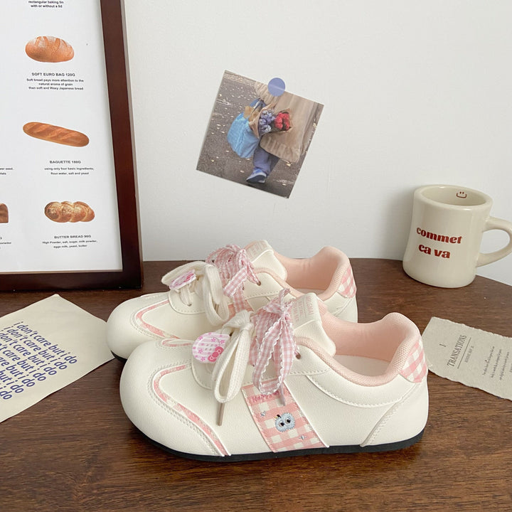 Damen Komfortable Sneakers mit verspielten Schleifendetails Echo Archiv