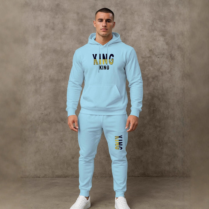 Herren sportives Hoodie- und Jogginghose-Set Echoarchiv