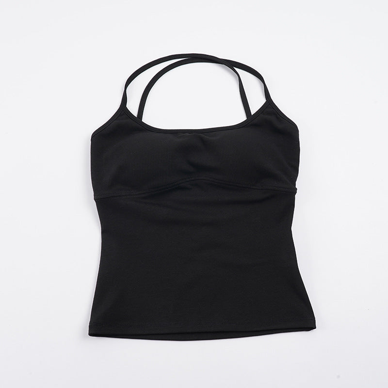 Damen Sportliches Spaghetti-Trägertop mit figurformenden Details Echo Archiv
