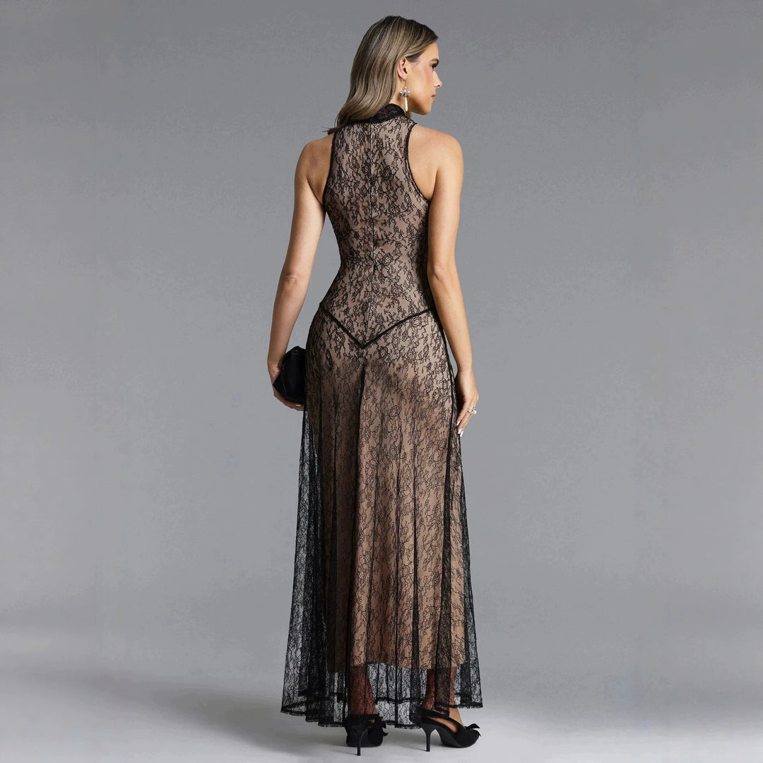 Damen Spitzen Abendkleid Echo Archiv