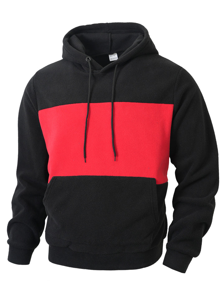 Herren Fleece-Hoodie mit innovativem Design Echoarchiv