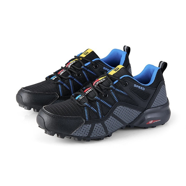 Herren nan robuster Trailrunning- und Outdoor-Sneaker mit griffiger Multiterrain-Profilsohle, verstärkter Zehenkappe und Bungee-Schnürung Echo Archiv
