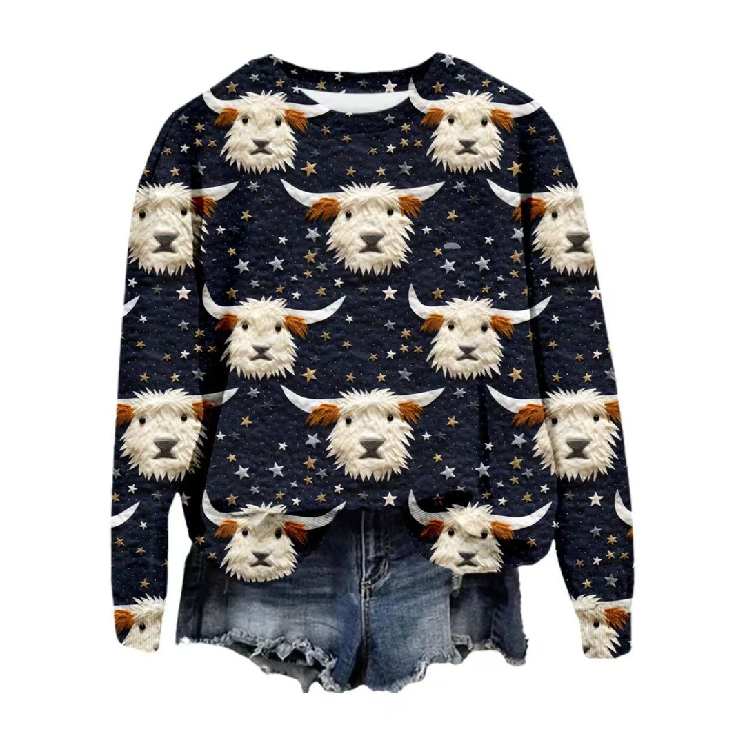Damen Gemusterter Pullover Echoarchiv