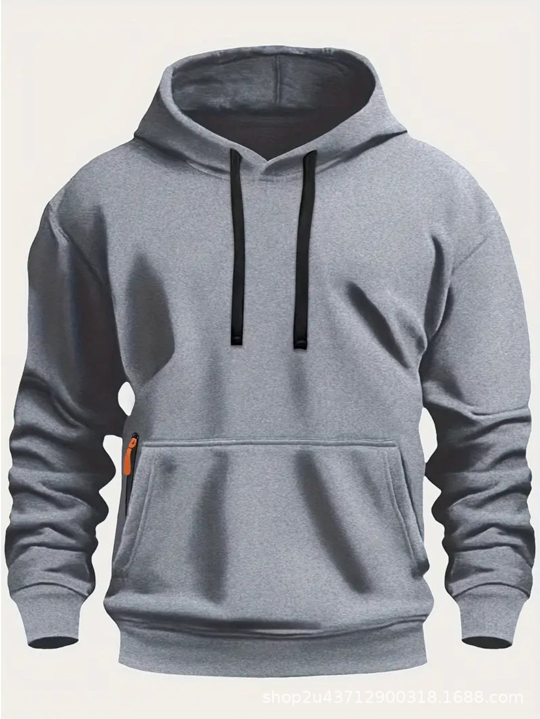 Herren sportlicher Kapuzenpullover mit praktischen Taschen und atmungsaktivem Material Echoarchiv