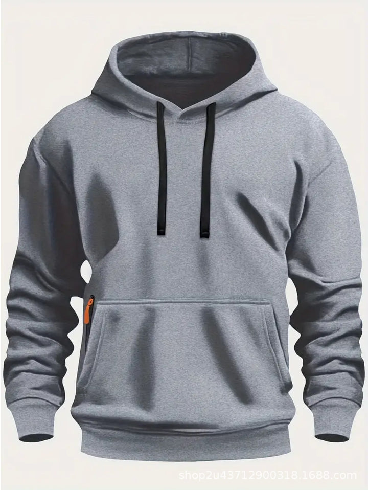 Herren sportlicher Kapuzenpullover mit praktischen Taschen und atmungsaktivem Material Echoarchiv