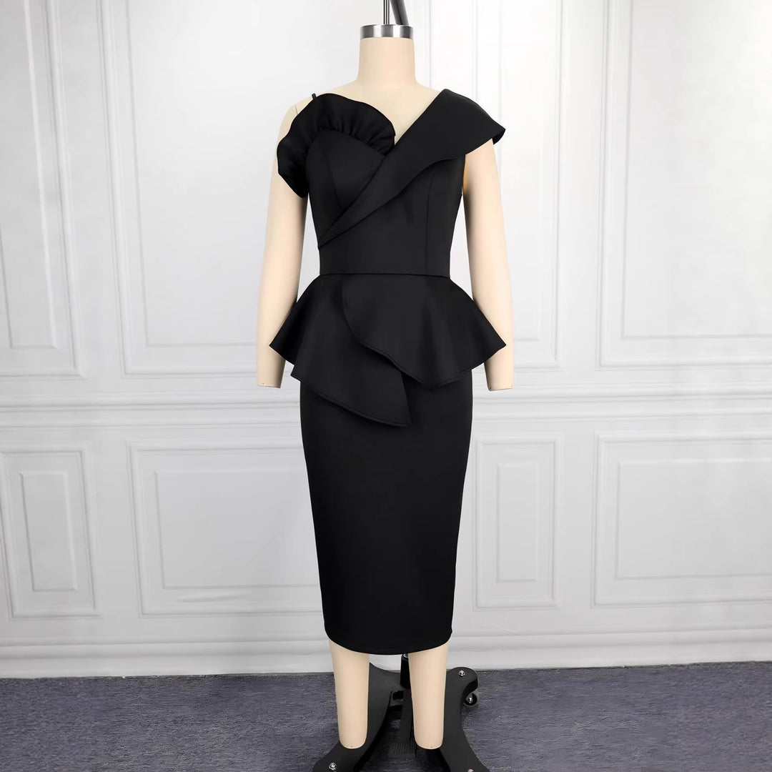 Damen Peplum Kleid Echo Archiv