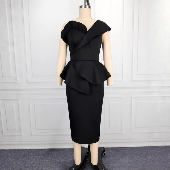 Damen Peplum Kleid Echo Archiv