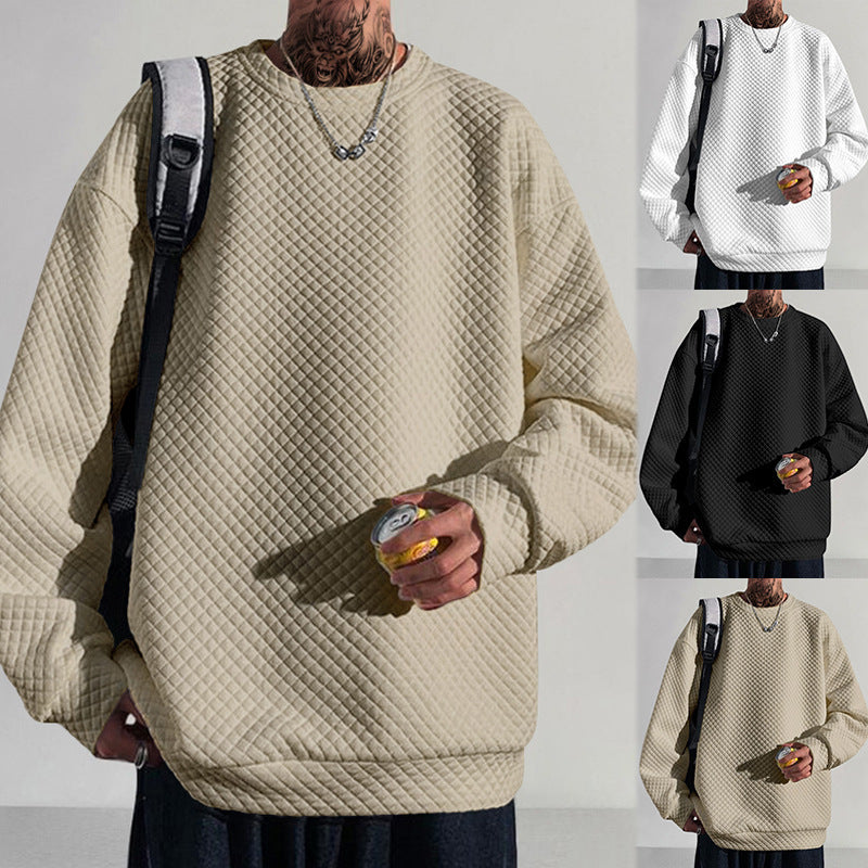 Herren Urbaner Sweatshirt mit strukturiertem Design und lässiger Passform Echoarchiv