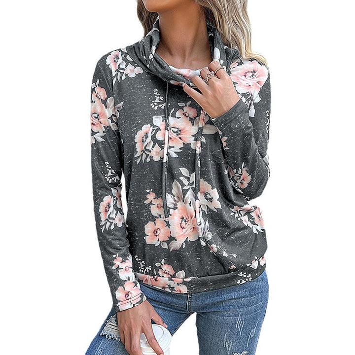 Damen Floral Motiv Hoodie Echo Archiv