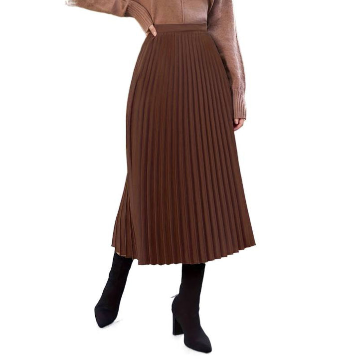Damen Plisseerock mit hohem Bund und eleganter Ausstrahlung Echo Archiv