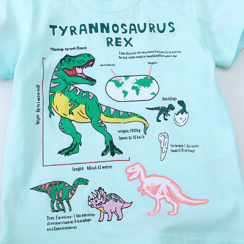 Jungen T-Shirt mit aufregendem Tyrannosaurus Rex Design Echo Archiv