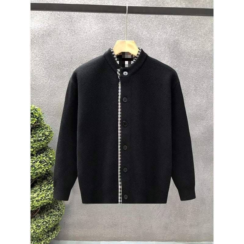 Herren Sweatjacke mit Stehkragen Echo Archive