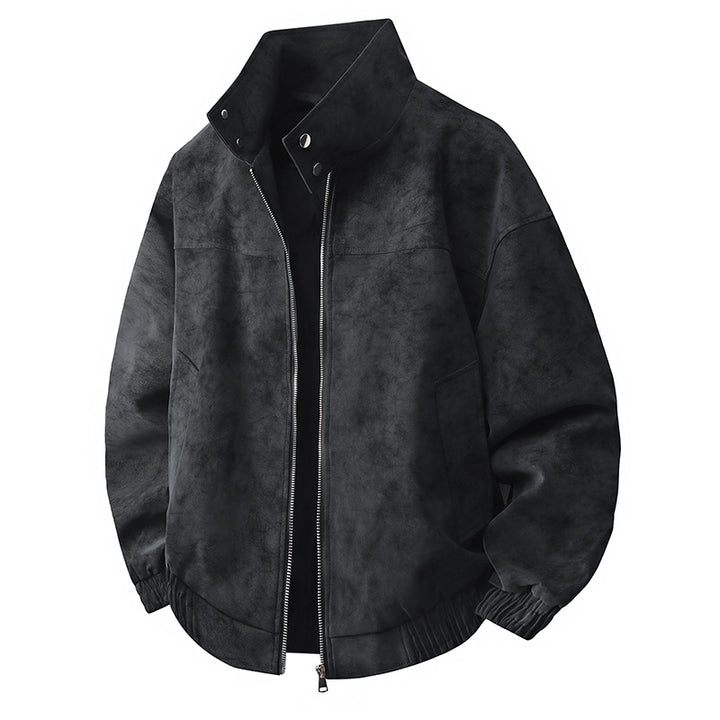 Herren Modische Übergangsjacke mit hohem Kragen und revitalisierendem Innenfutter Echoarchiv