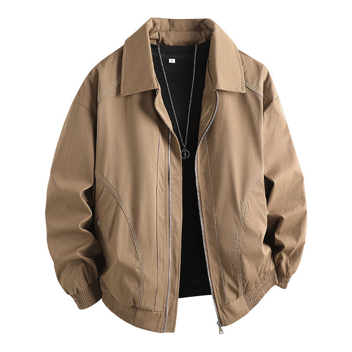 Herren Freizeitjacke mit modernem Schnitt und elastischen Bündchen Echoarchiv