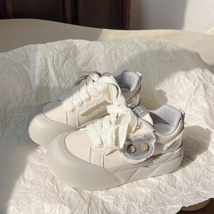 Damen Trendige Sneakers mit einzigartigem Blumen-Detail Echo Archiv