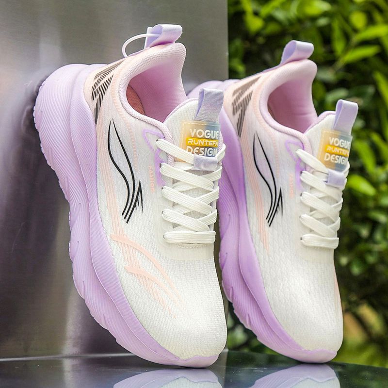 Damen Modische Performance Sneakers mit atmungsaktivem Obermaterial und Stoßdämpfung Echo Archiv