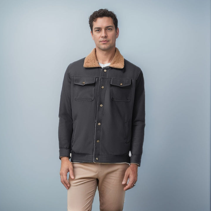 Herren Jacke mit Wendefunktion und Fleecefutter Echoarchiv