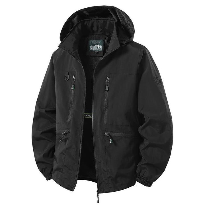 Herren Wetterfeste Windjacke Echo Archiv