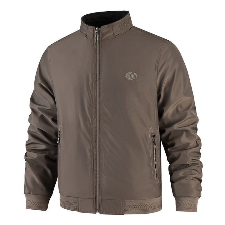 Herren Modische Übergangsjacke mit hohem Kragen und praktischen Seitentaschen Echo Archiv