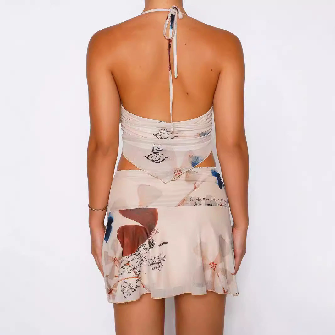 Damen Sommerkleid mit floralem Design Echo Archiv