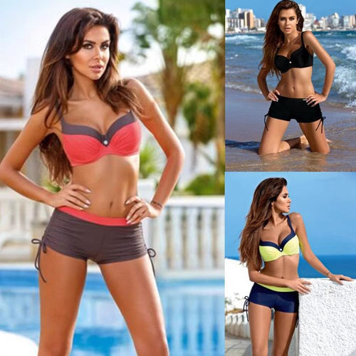 Damen Bikiniset mit stützenden Körbchen und figurbetontem Schnitt Echoarchiv