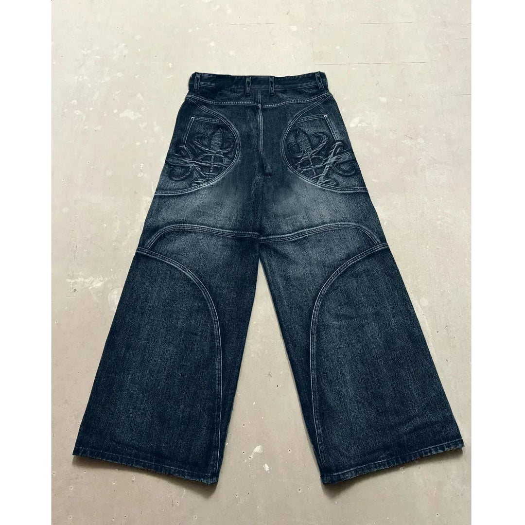 Damen Weit geschnittene Jeans Echoarchiv