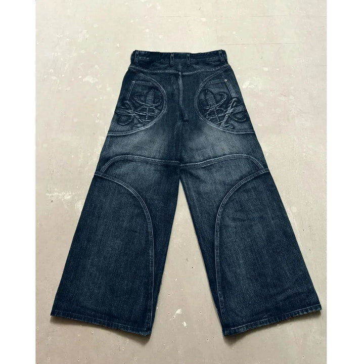 Damen Weit geschnittene Jeans Echoarchiv