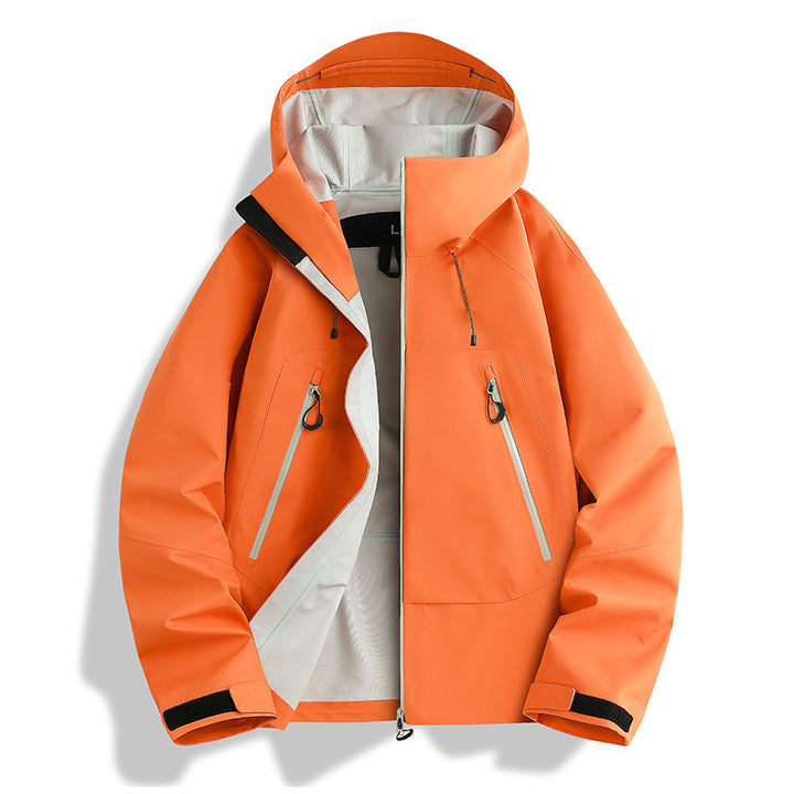 Herren wasserdichte Softshell-Jacke mit herausnehmbarer Stepp-Innenjacke Echoarchiv