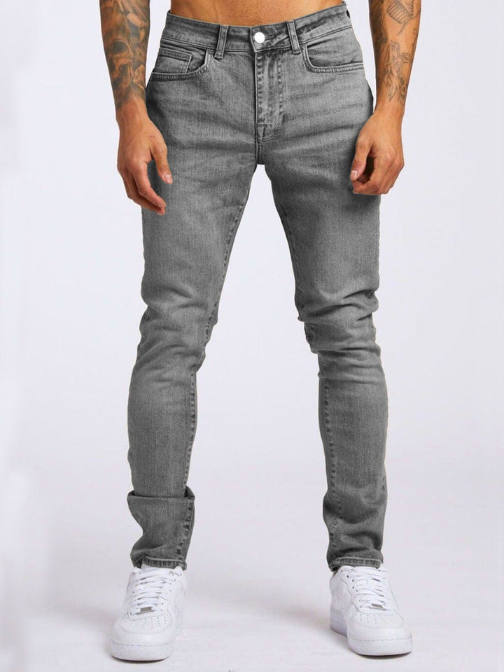 Herren Slim-Fit JEchoarchivns mit elastischem Komfortbund und Echoarchivrnen Details Echoarchiv