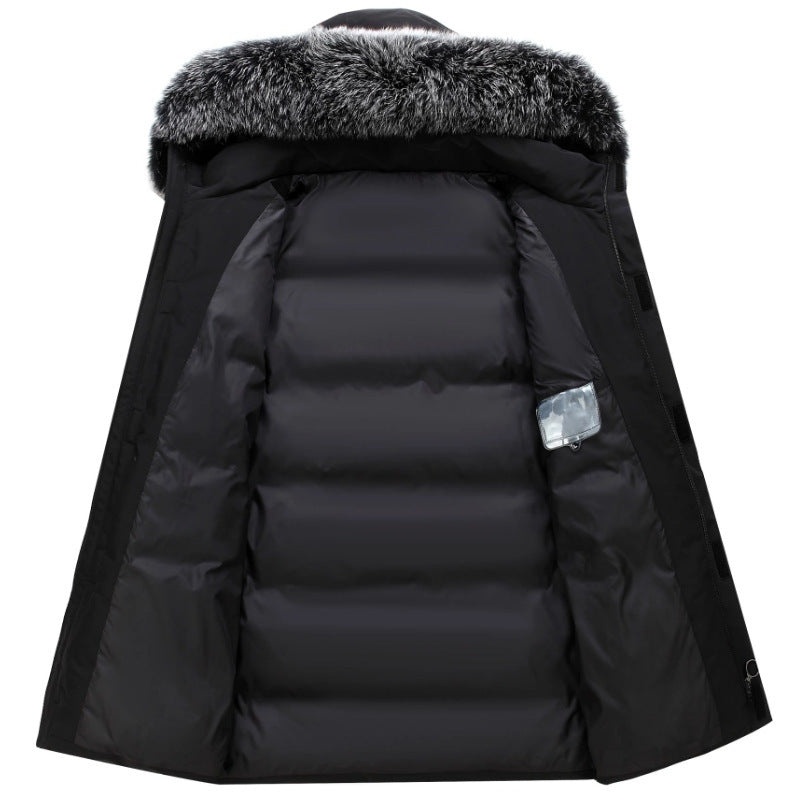 Damen Winterparka mit abnehmbarer Kapuze und kuscheligem Kunstfell Echoarchiv