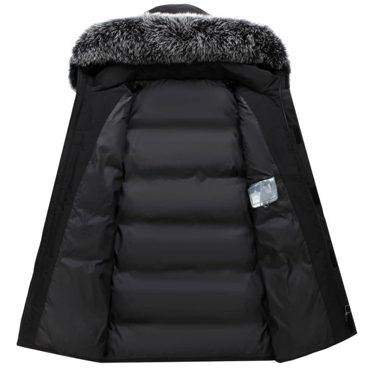 Damen Winterparka mit abnehmbarer Kapuze und kuscheligem Kunstfell Echoarchiv