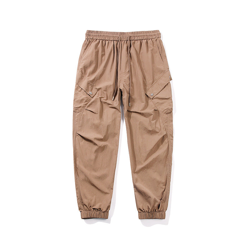 Herren utilitarische Cargo-Joggerhose mit Tunnelzugbund, Mehrfachtaschen und elastischem Knöchelabschluss Echo Archiv