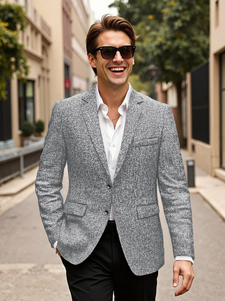 Herren eleganter Blazer aus Wolle Echoarchiv