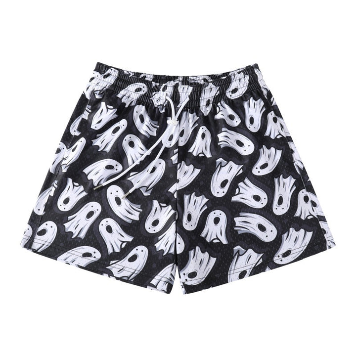 Herren Ghost Print Badehorts Echoarchiv