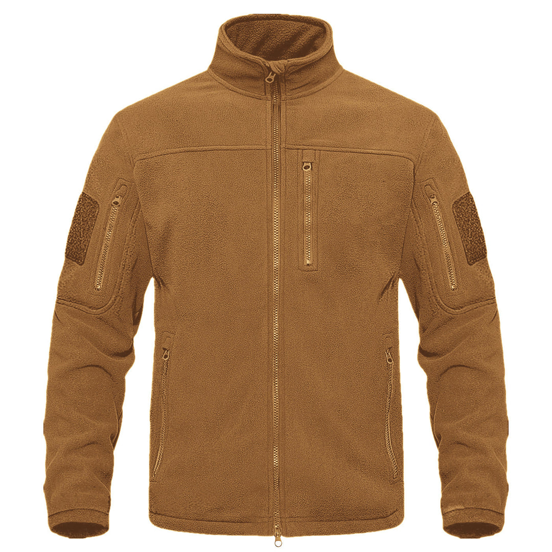 Herren Fleecejacke mit praktischen Taschen Echoarchiv