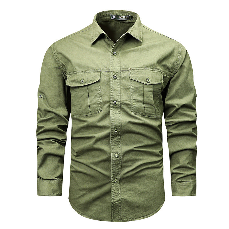 Herren Praktische Outdoor-Hemdjacke Echo Archiv