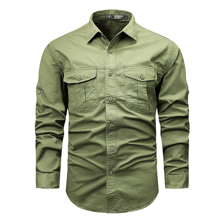 Herren Praktische Outdoor-Hemdjacke Echo Archiv